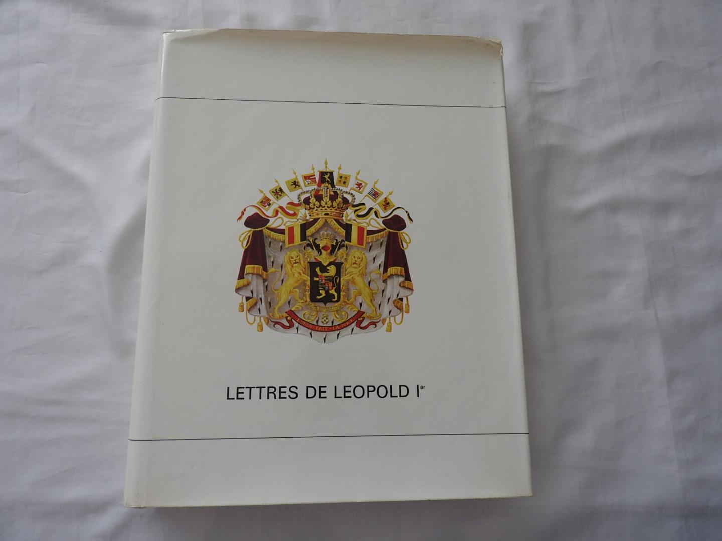 Jean Puraye; Hans-Otto Lang - Lettres de Leopold I er Ier à sa soeur la princesse Sophie, à son beau-frère Emmanuel, comte de Mensdorff-Pouilly; à son neveu Alphonse, comte de Mensdorff-Pouilly, 1804-1864