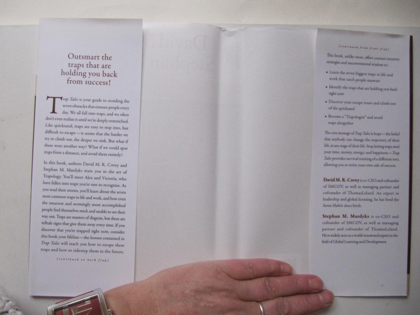 Covey, David M. R., Mardyks, Stephan M. - Trap Tales / Outsmarting the 7 Hidden Obstacles to Success