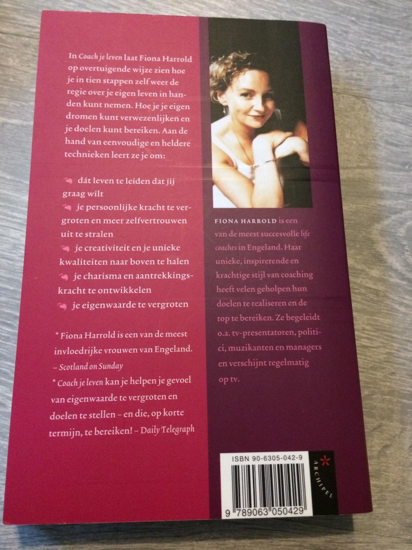 Harrold, F. - Coach je leven / wees de baas over je eigen leven en realiseer je dromen