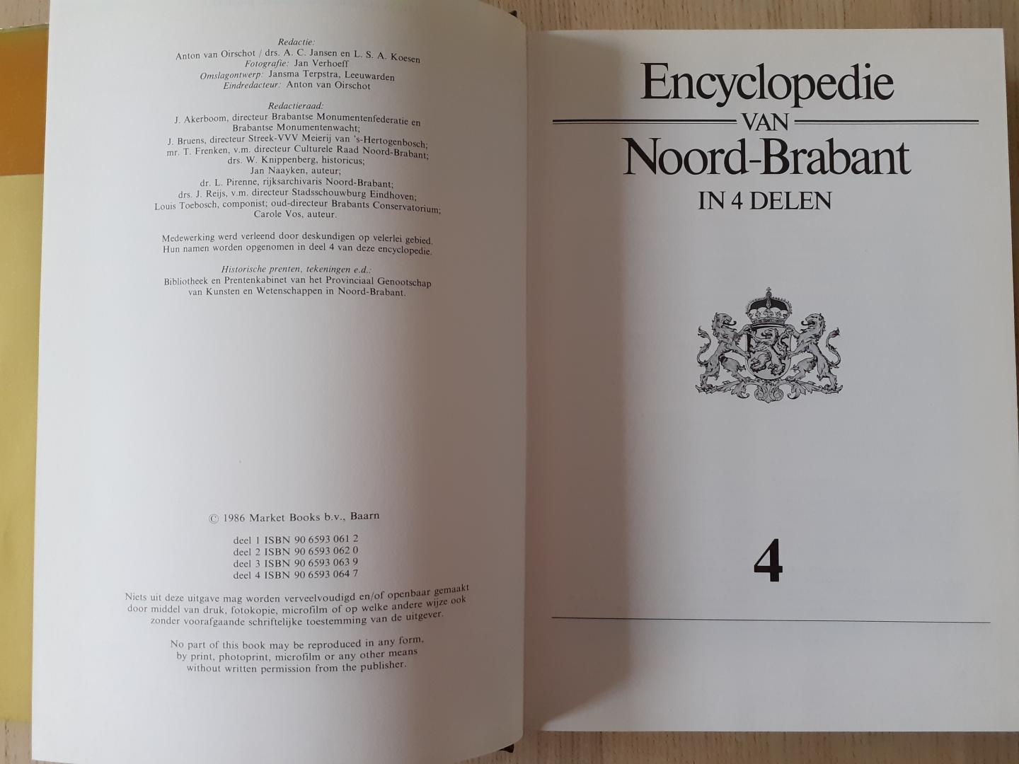 A.v.Oorschot-drs A.C.Janssen-L.S.A.Koenen - Encyclopedie van Noord-Brabant