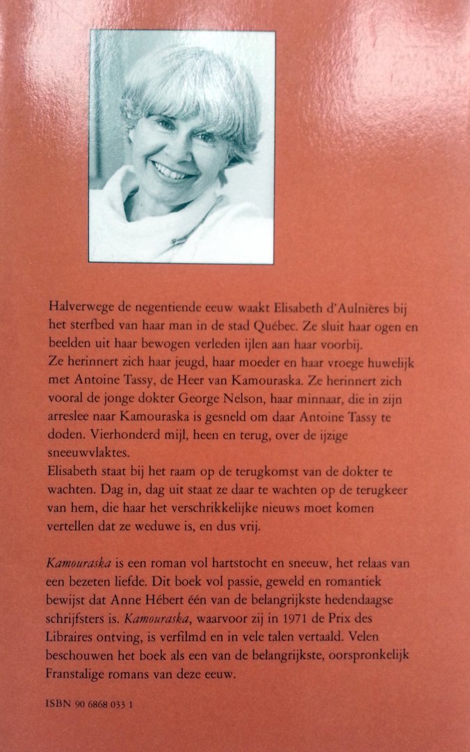 Hébert, Anne - De sneeuw van Kamouraska (Ibis-Reeks 6)