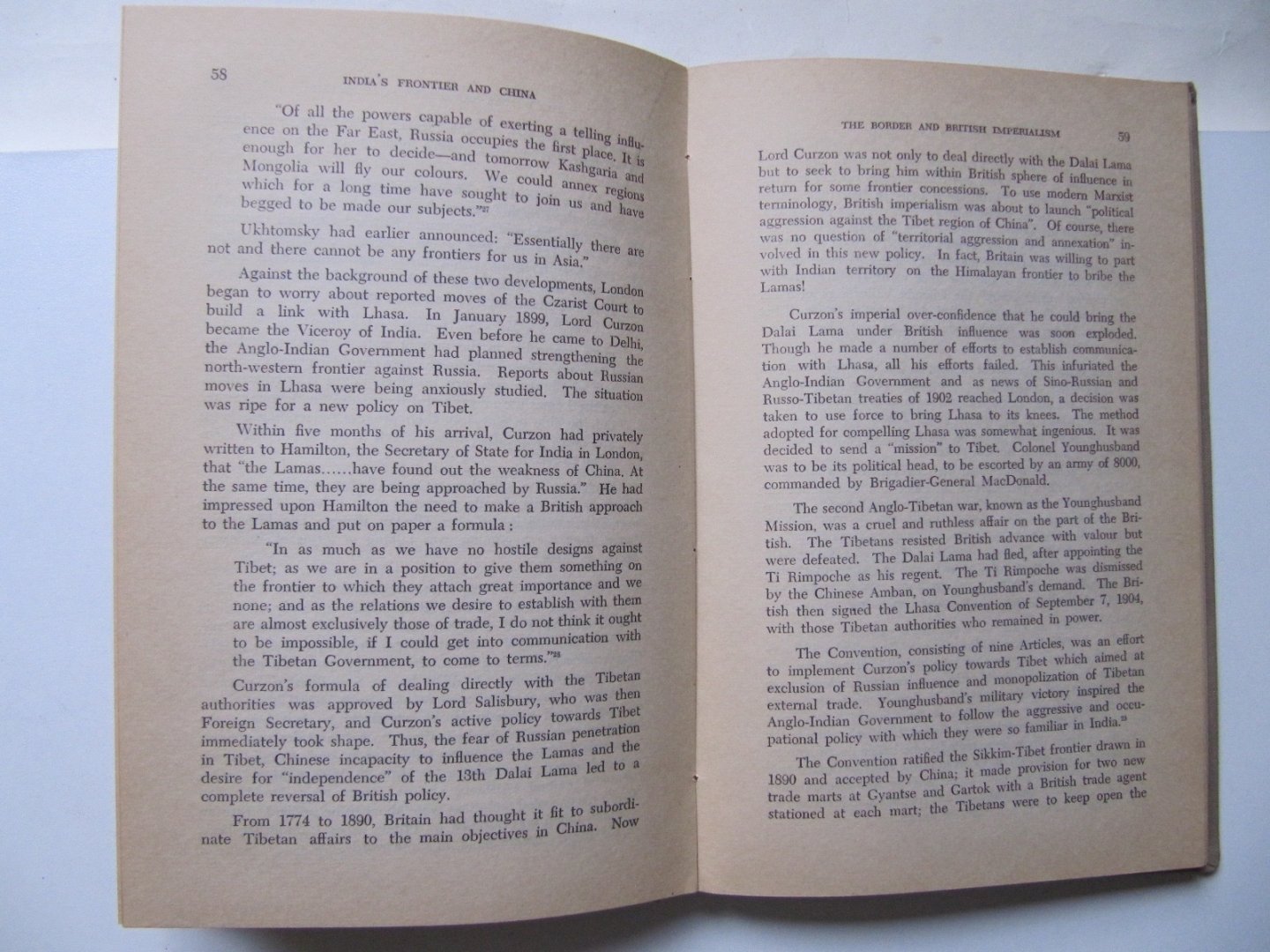 Ramesh Sanghvi - India's Northern Frontier and China