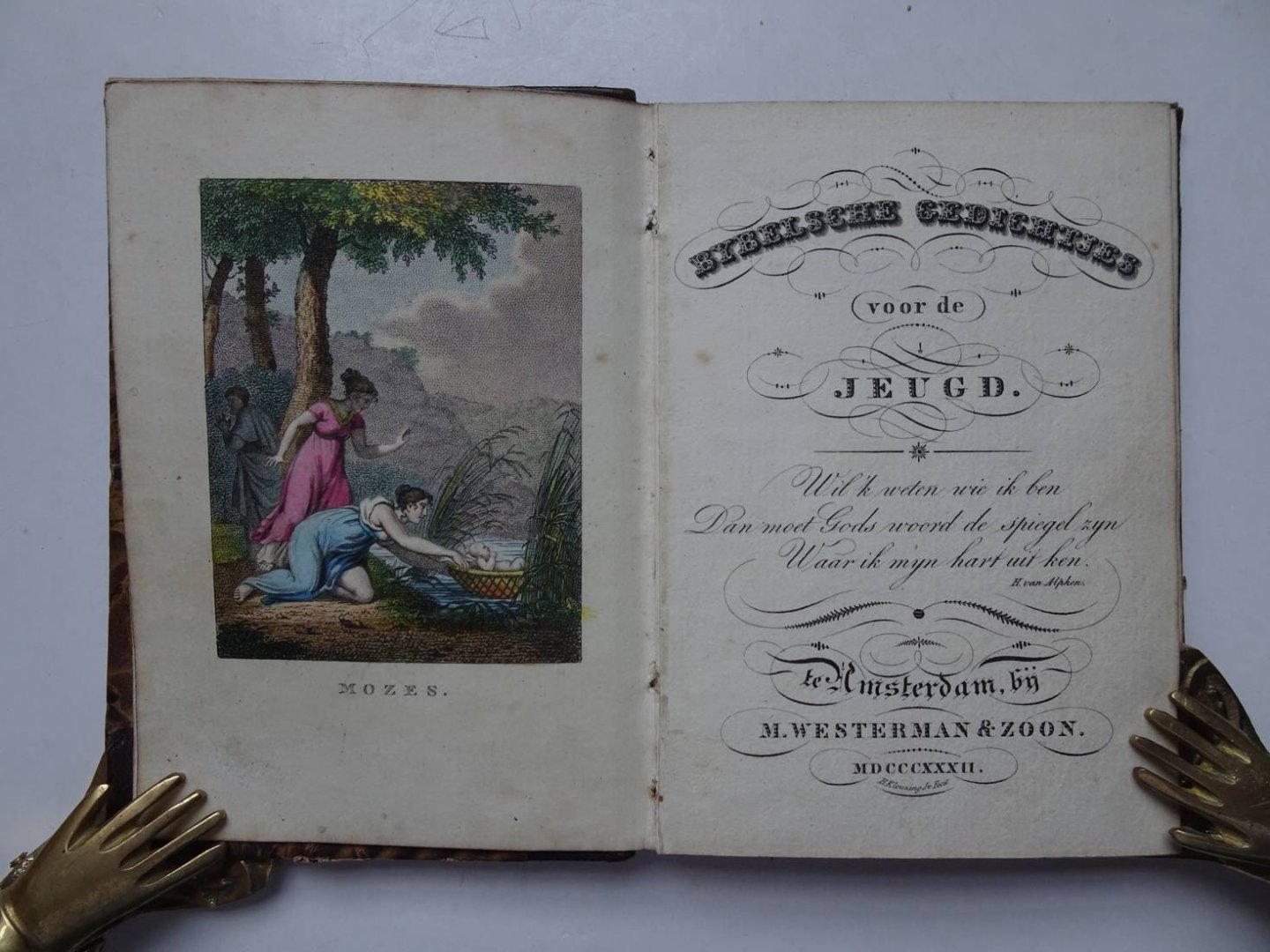 N.n.. - Bybelsche gedichtjes voor de jeugd.