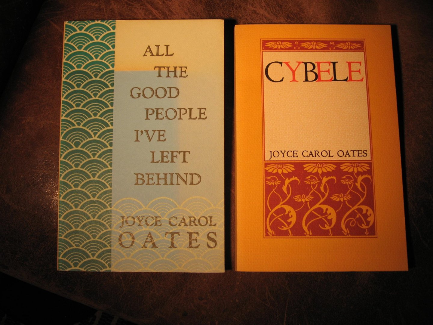 Oates, J.C. - Cybele  +  All the good people I've left behind.