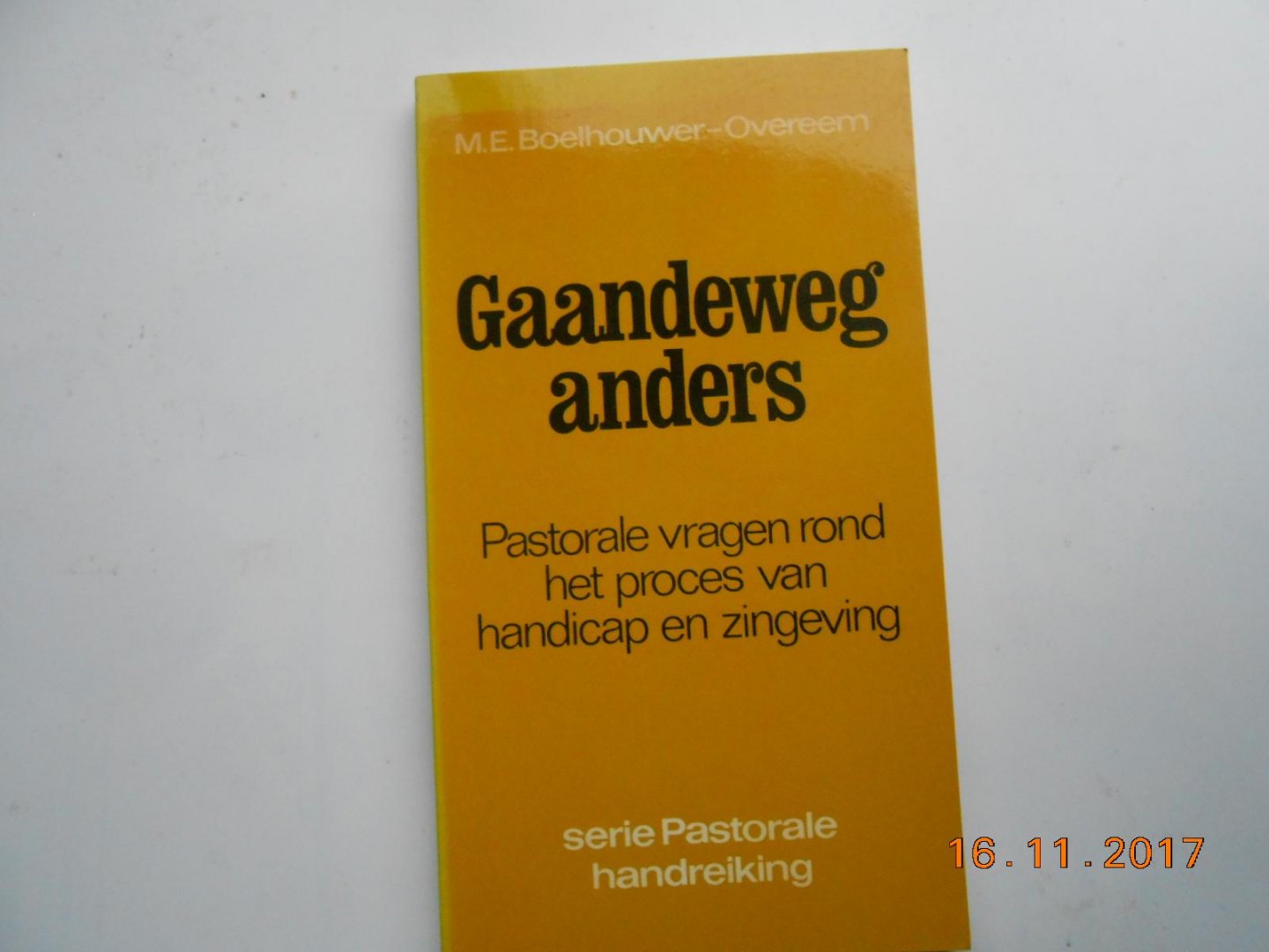 Boelhouwer Overeem - Gaandeweg anders / druk 1