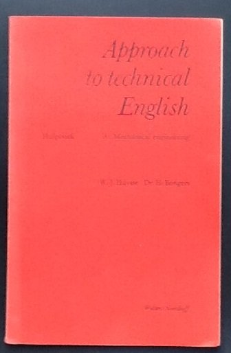 W.J. Huysse en H. Bongers - Approach to technical English Hulpboek A  Mechanical engineering