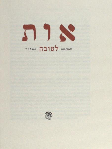 Offenberg, Adri K. - Ot letováh, Teken ten goede.