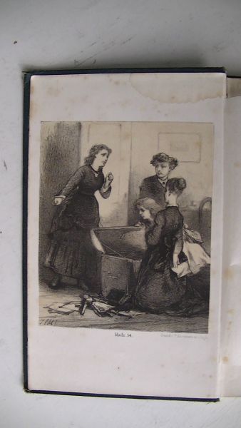 Alcott Louisa M. door DAVINA - Oude en nieuwe zeden : een verhaal voor meisjes. / An oldfashioned girl