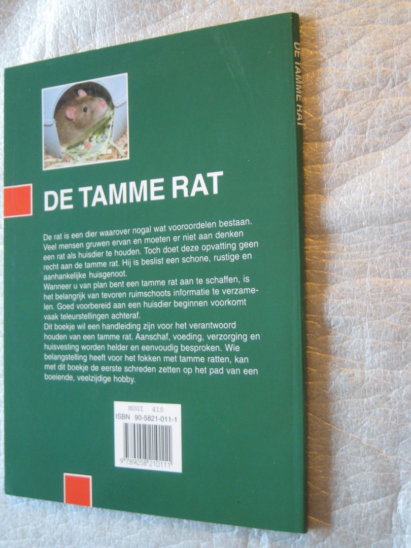 Redactie over dieren - De tamme rat