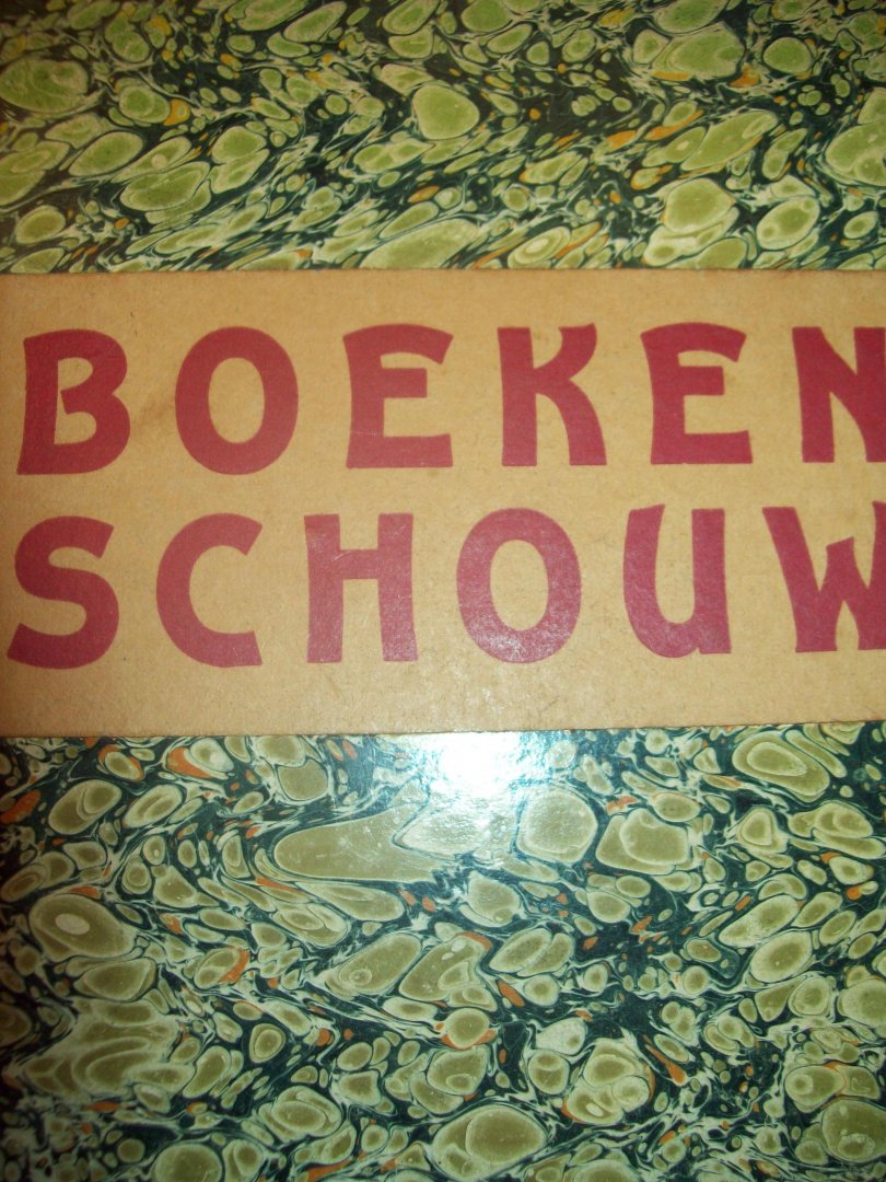 Dr. J. v. Heugten S.J. (Red.) - "Boekenschouw" Geillustreerd Letterkundig Maandschrift. 31e Jaargang 1937 - 1938