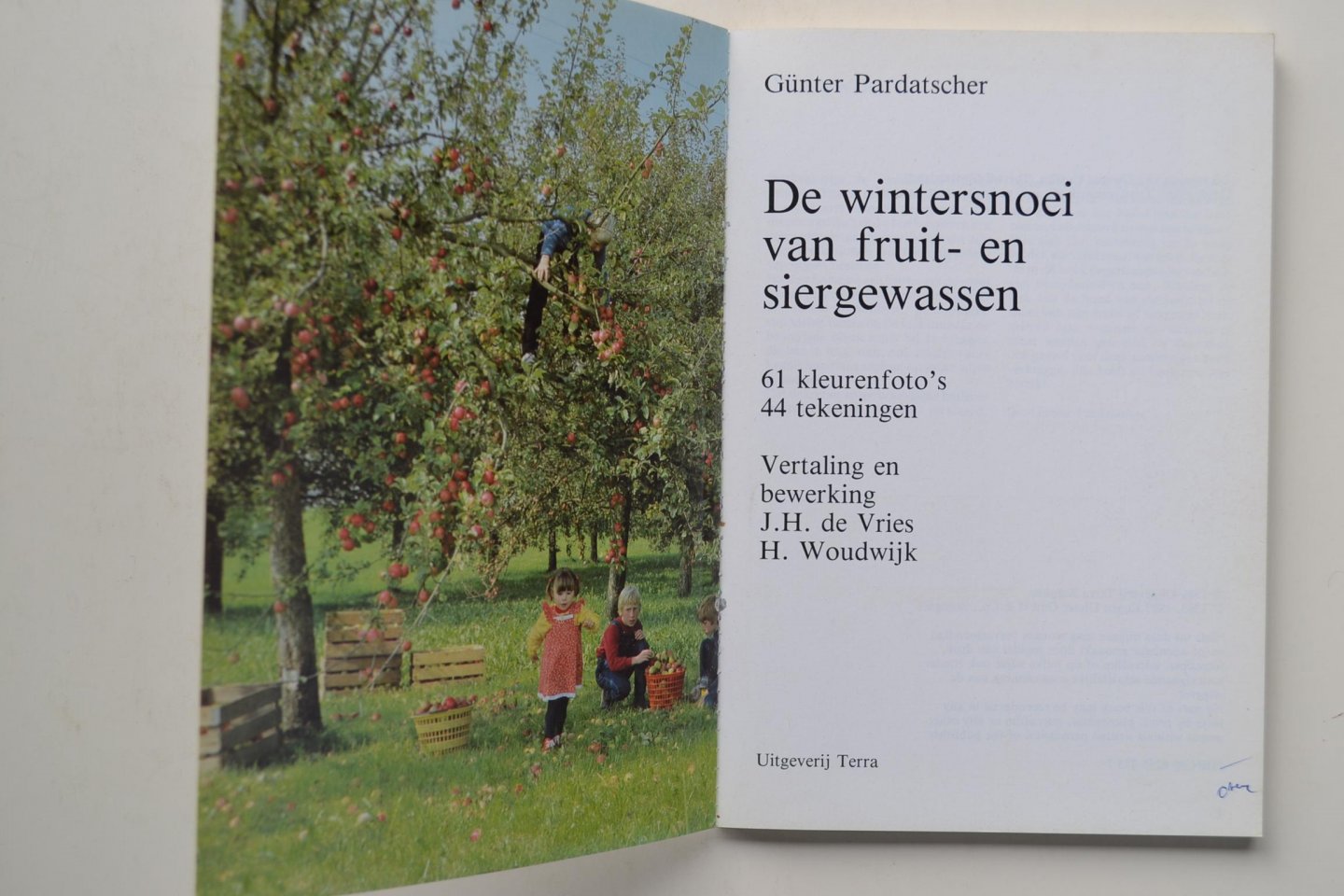 Pardatscher, Günter - De Wintersnoei van fruit- en siergewassen