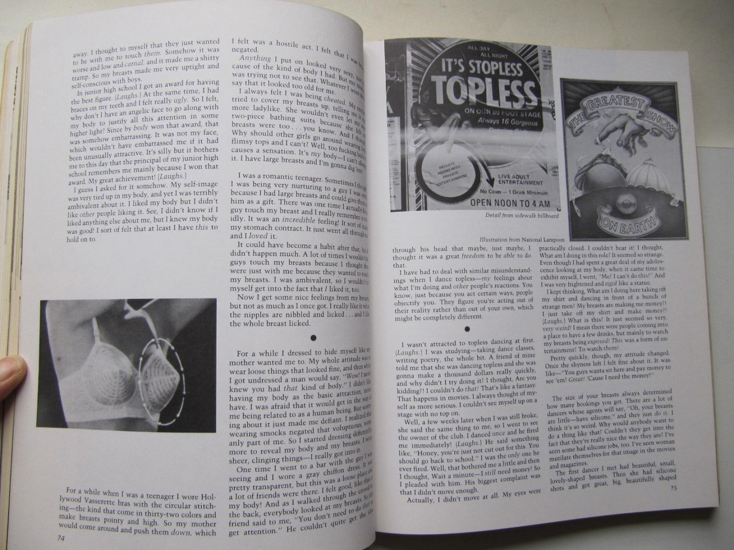 Daphna Ayalah and Isaac J. Weinstock - Breasts / Women speak about hteir breasts and their lives.