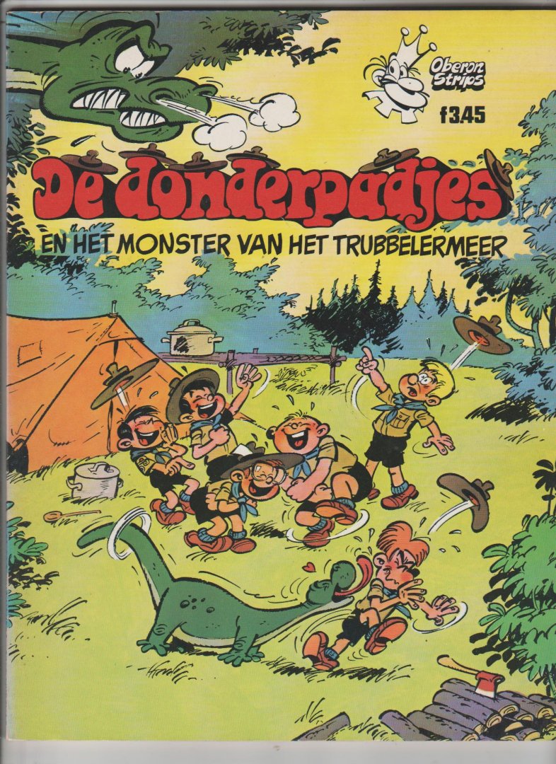 Berck - de Donderpadjes en het monster van het Trubbelermeer