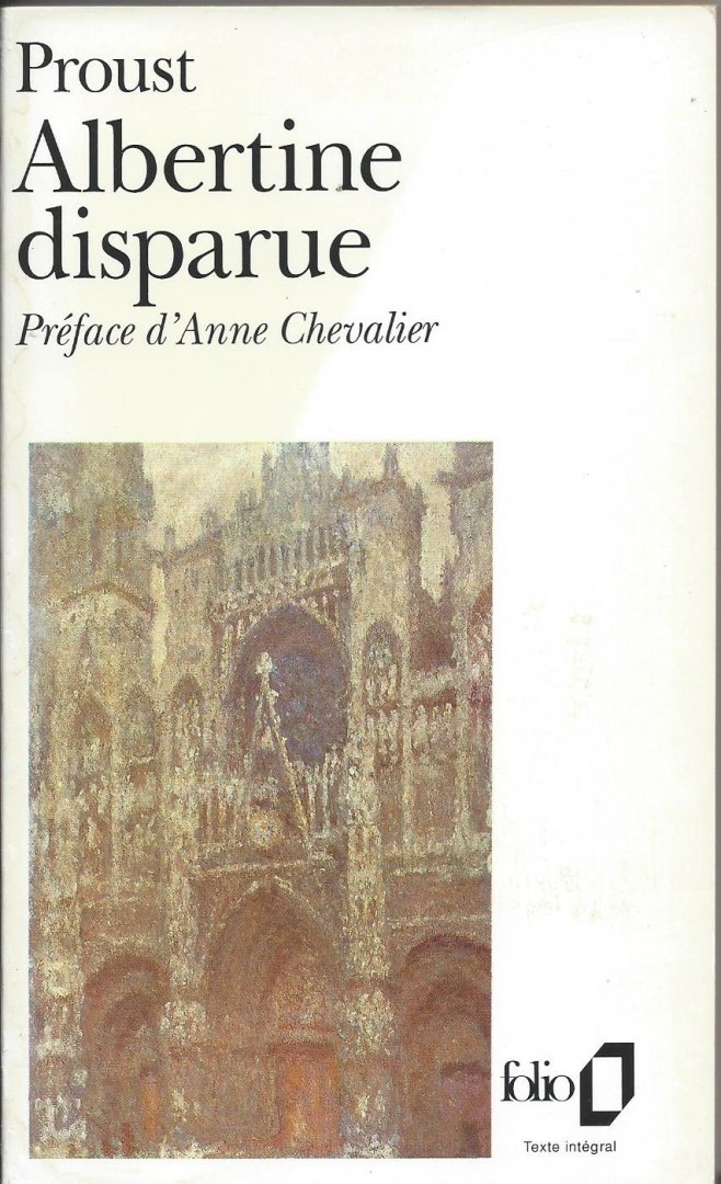 Proust (Marcel) - Albertine disparue (La Fugitive) - à la recherche du temps perdu VII