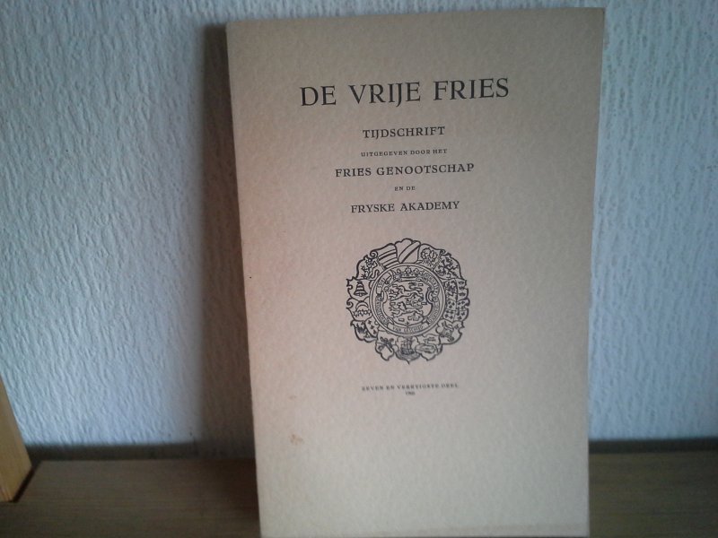 div.auteurs - DE VRIJE FRIES JAARBOEK 1966 deel 47