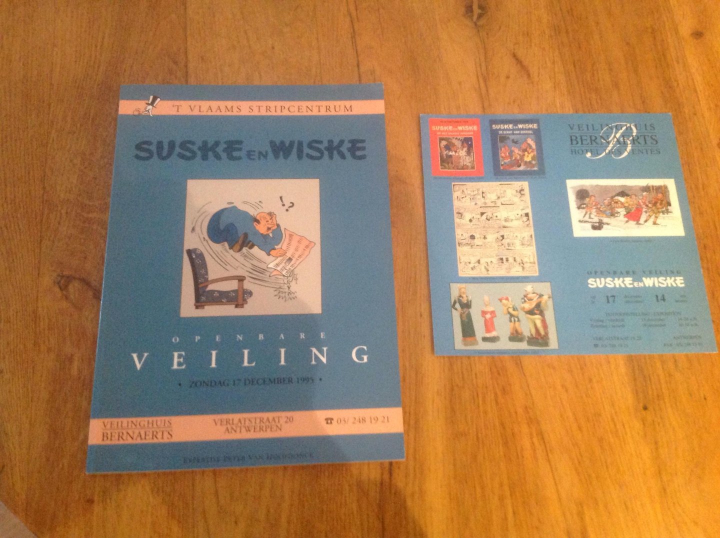 Willy Vandersteen - Veilingcatalogus met uitnodigingskaart