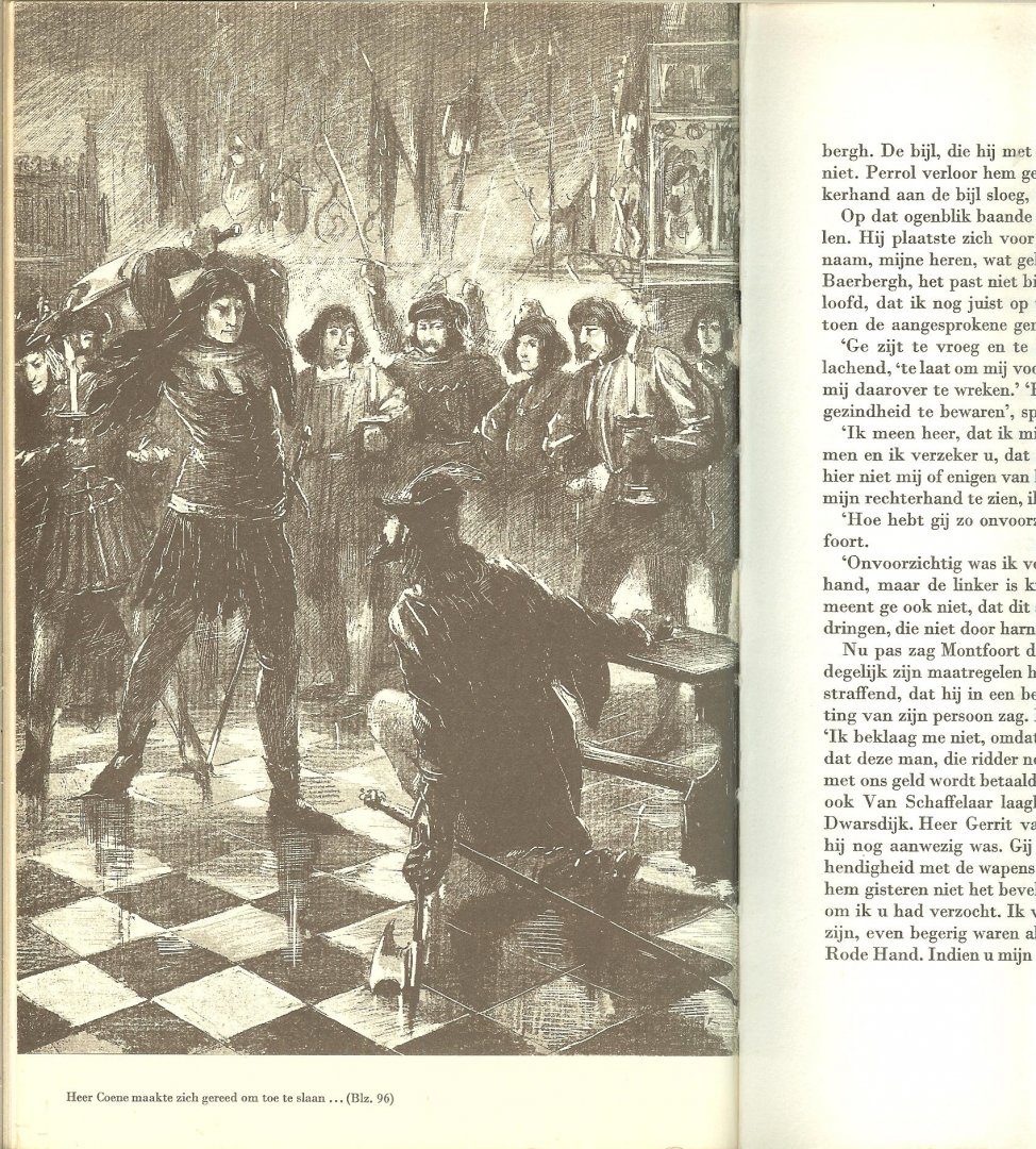 Oltmans, J.F naar de oorspronkelijke uitgave bewerkt door G. Stuvel   met platen van H. Leeuw Jr - De schaap herder  ..  Een verhaal uit de Utrechtse oorlog (1481-1488)