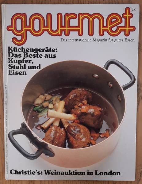 GOURMET. & EDITION WILLSBERGER. - Gourmet. Das internationale Magazin für gutes Essen. Nr. 28 - 1983.