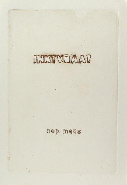 Maes, Nop. - Inktvraat.