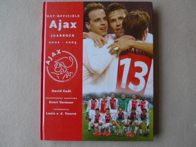 Endt, D. - Ajax jaarboek / 2002-2003 / druk 1