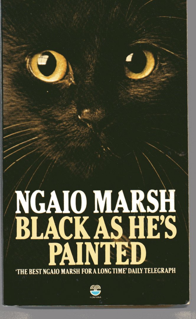 MARSH, NGAIO - Black as he's painted