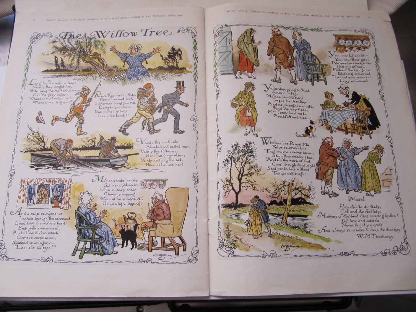 diverse auteurs - Holly Leaves - The Christmas Number of the Illustrated Sporting & Dramatic News 1947