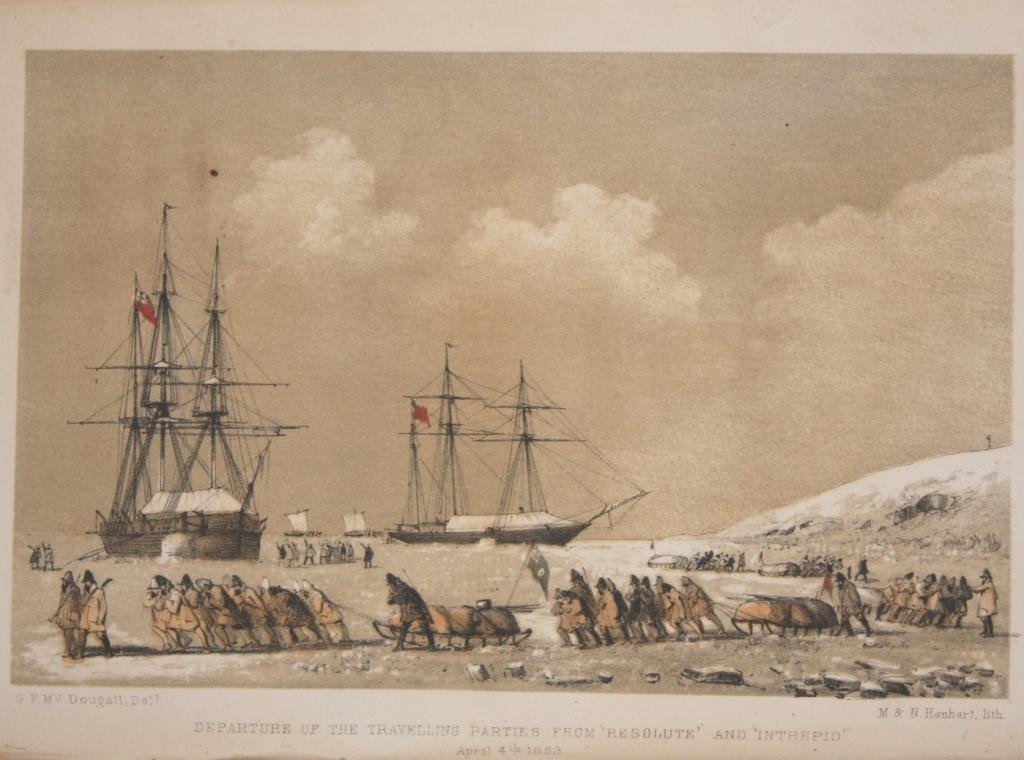 M'Dougall, George Frederick - The Eventful Voyage of H.M. Discovery Ship "Resolute" to the Arctic Regions in Search of Sir John Franklin
