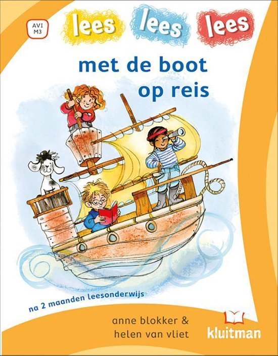 Blokker, Anne - lees lees lees  -   Met de boot op reis