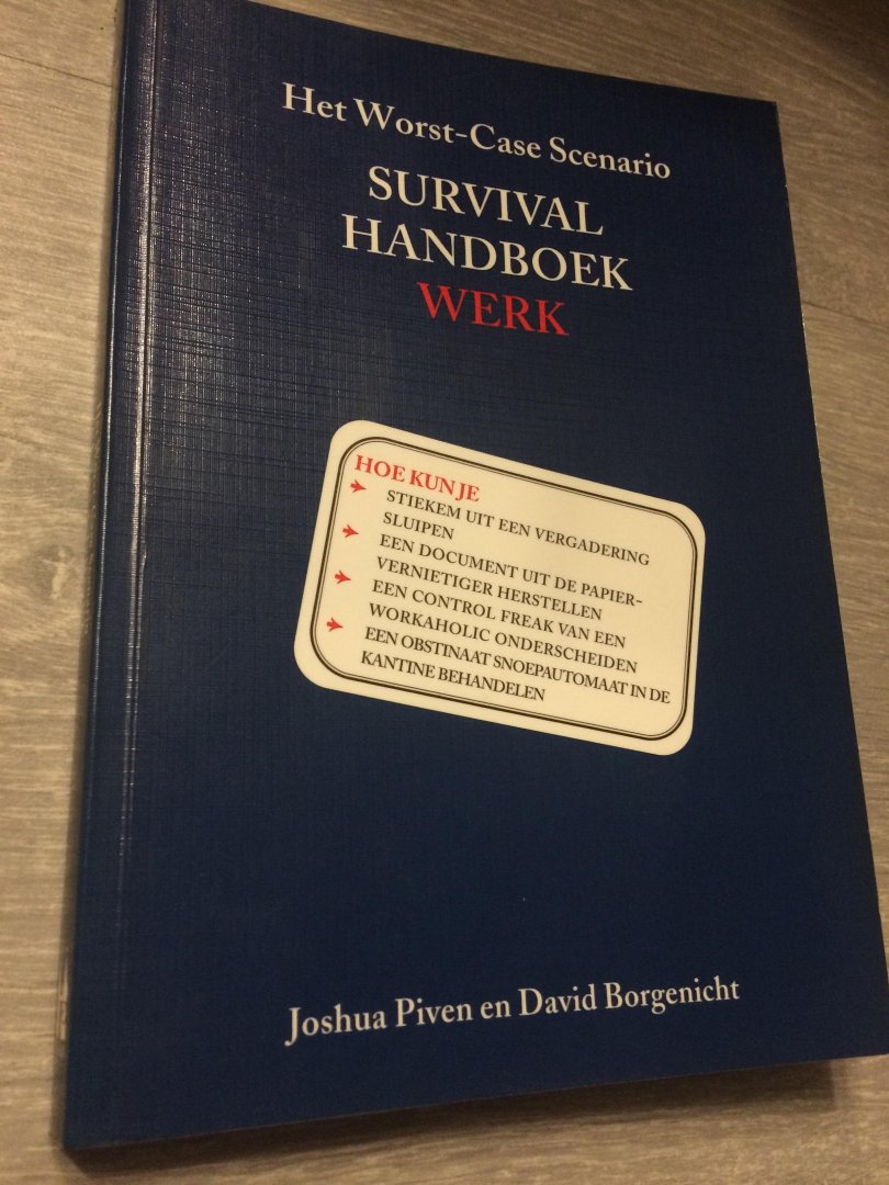 Borgenicht, D. - Het Worst-Case Scenario Survival Handboek Werk