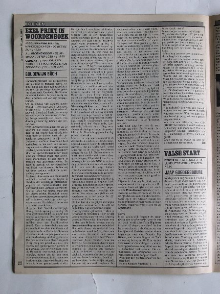 Büch, Boudewijn - Ezel prikt in woordenboek