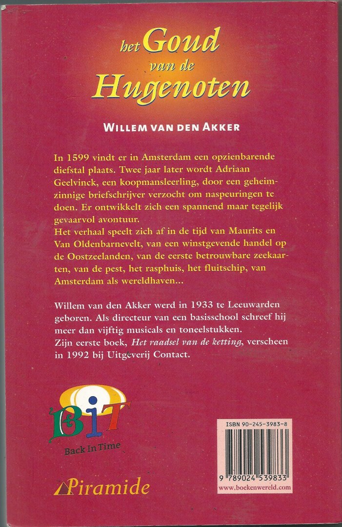 Akker, Willem van den - Het goud van de Hugenoten