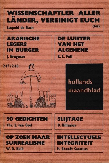 K.L. Poll (redactie) - Hollands Maandblad, tiende jaargang, nummer 247/248, juni/juli 1968