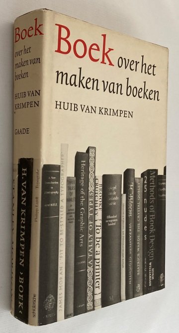 Krimpen, Huib van, - Boek: over het maken van boeken. [Nieuwe, herziene & vermeerderde uitgave 1986]