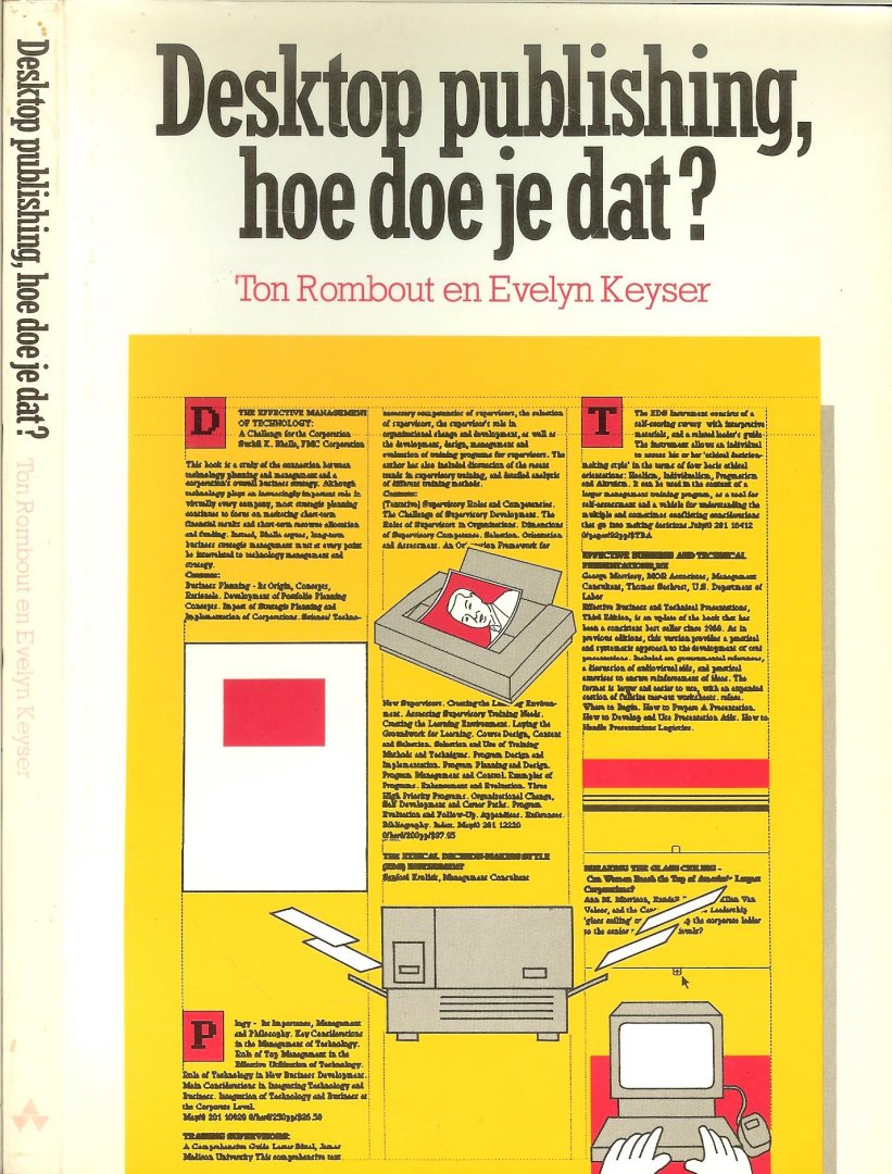 Rombout, Ton - Evelyn Keyser - Desktop publishing, hoe doe je dat ?