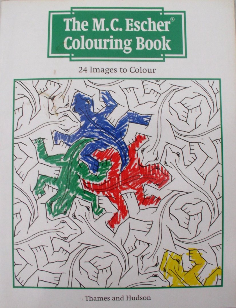 Escher, M. C. - M.C.Escher Colouring Book  / 24 images to colour