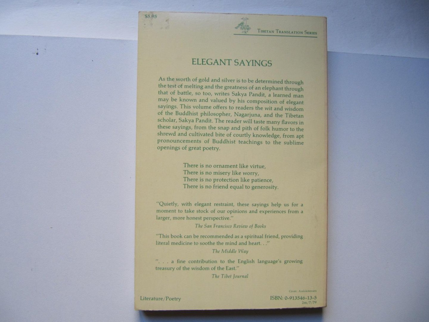 N. en S. Pandit - Elegant Sayings