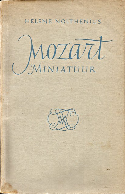 Nolthenius, Hélène - Mozart miniatuur