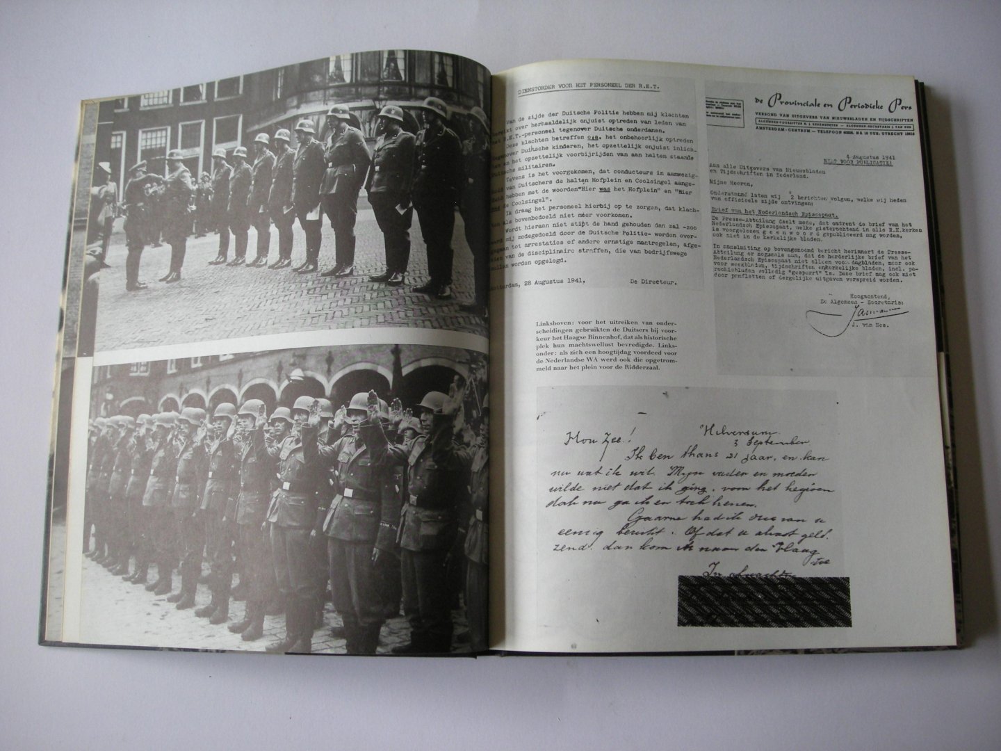 Hoekstra Han G. en Werkman, Evert - Nee en nog eens nee. Fotoboek van het verzet 1940-1945