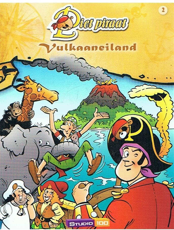 redactie - Piet Piraat 2 - De schipbreukeling / Vulkaaneiland