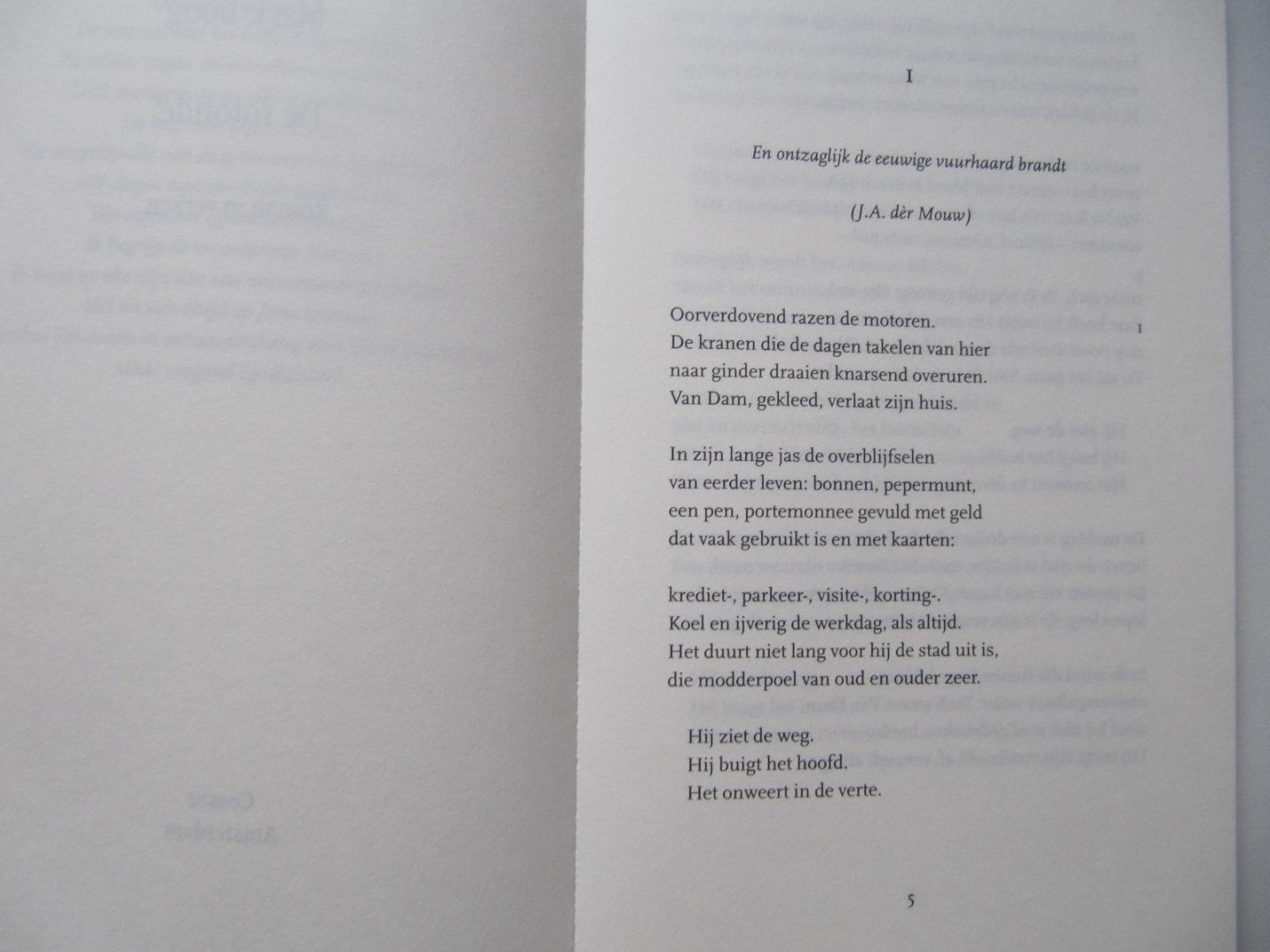 Boog, Mark - De rotonde / roman in verzen