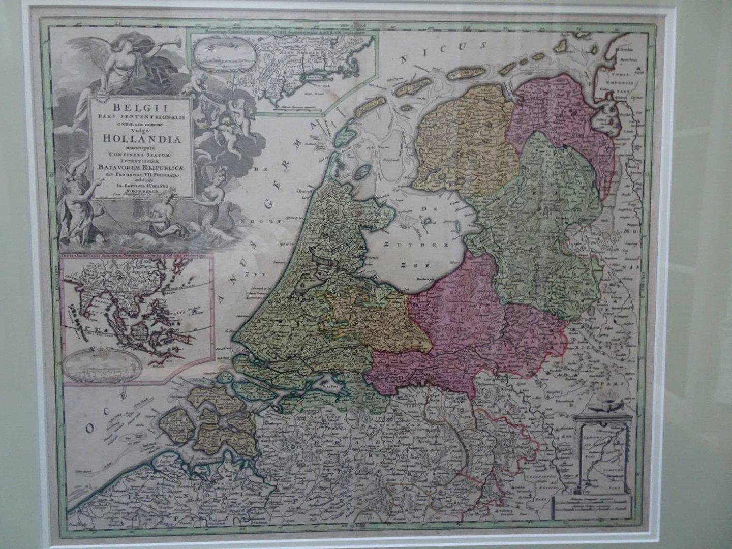 7 Provinciën. - Belgii Pars Septentrionalis communi nomine Vulgo Hollandia nuncupata.