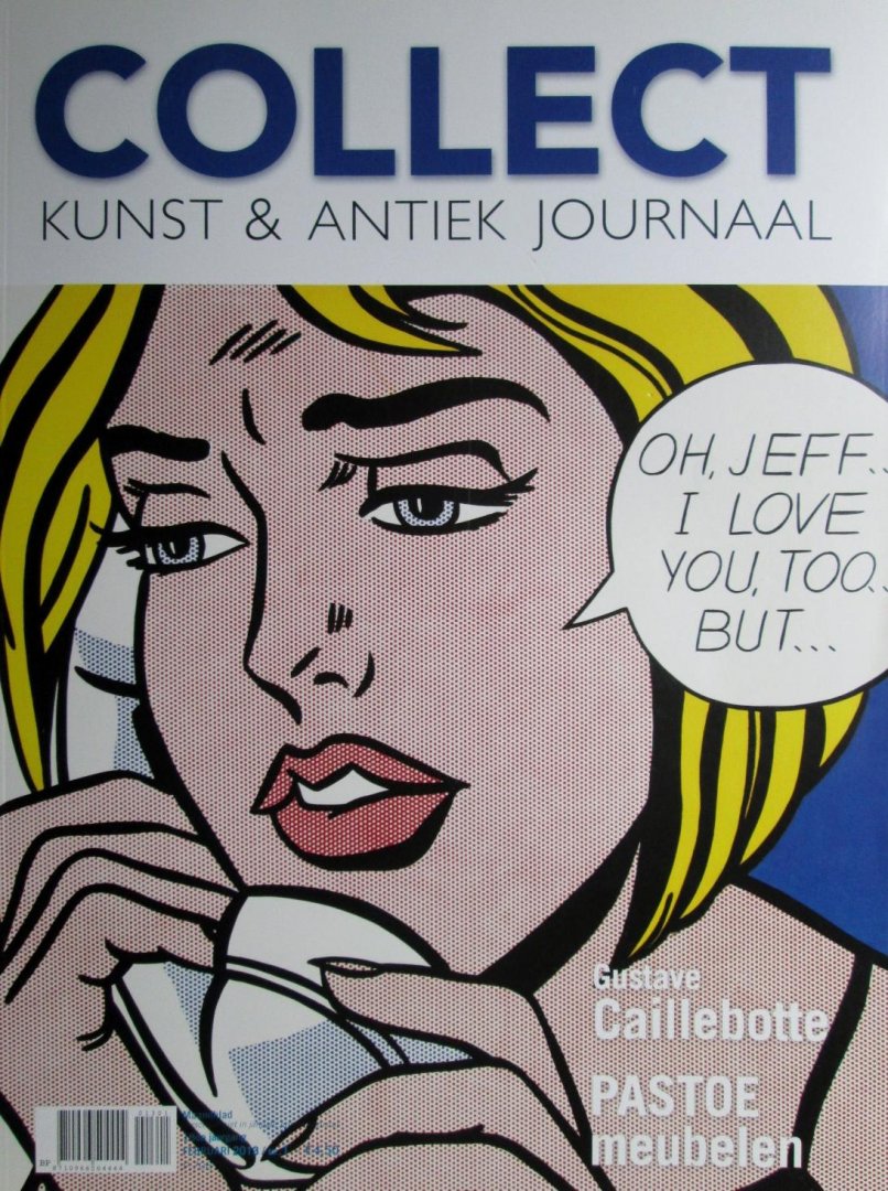 Peter van Kester - Kunst & Antiek Journaal - Collect - Tijdschrift nr.1 van febr. 2013 met daarin artikel PASTOE
