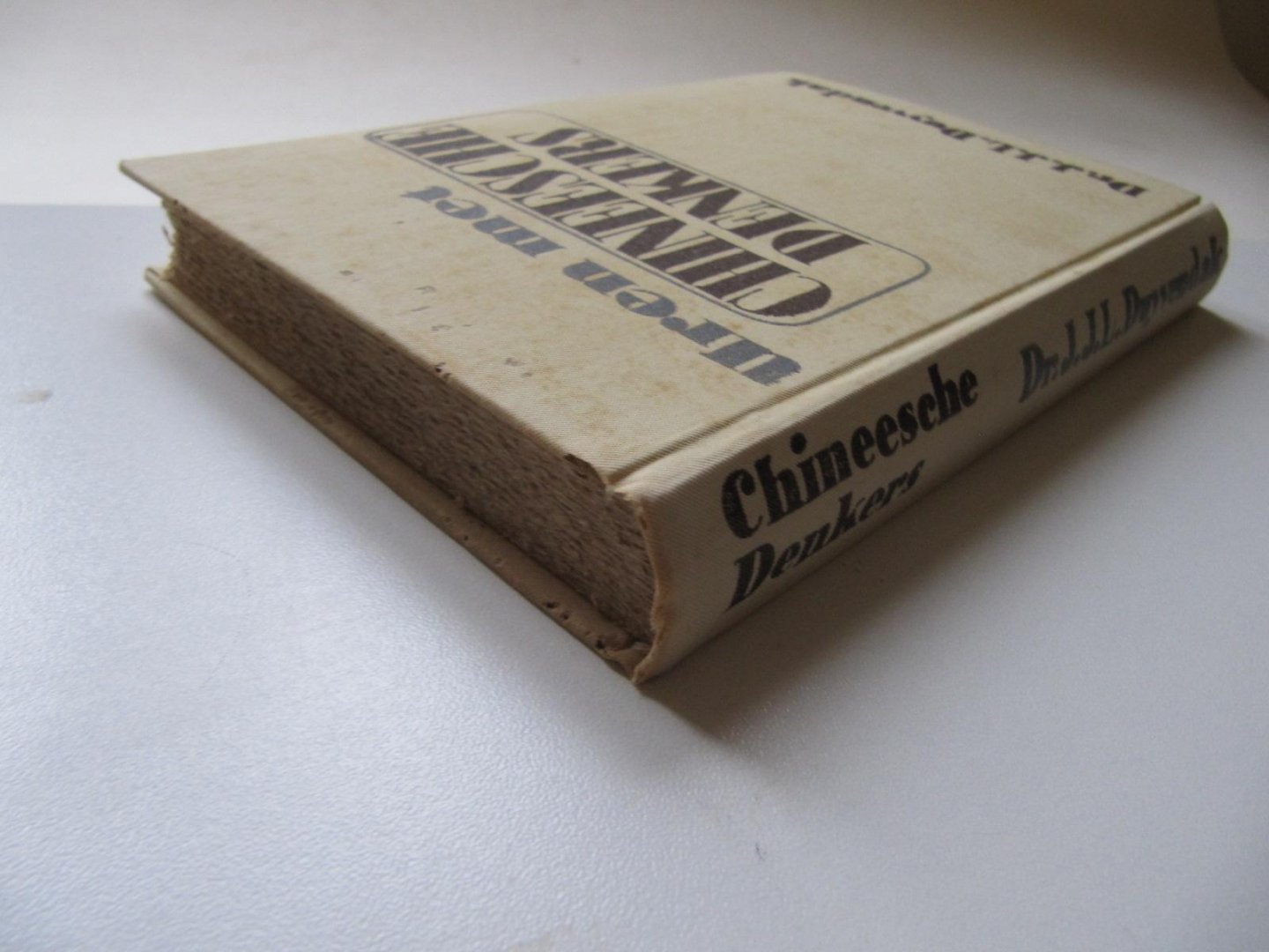 Dr. J. Duyvendak - Uren met Chineesche Denkers