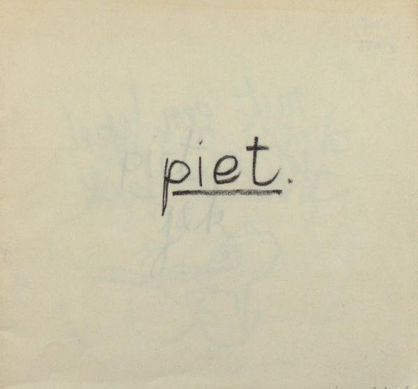 Zaadnoordijk, Tineke. - Piet.