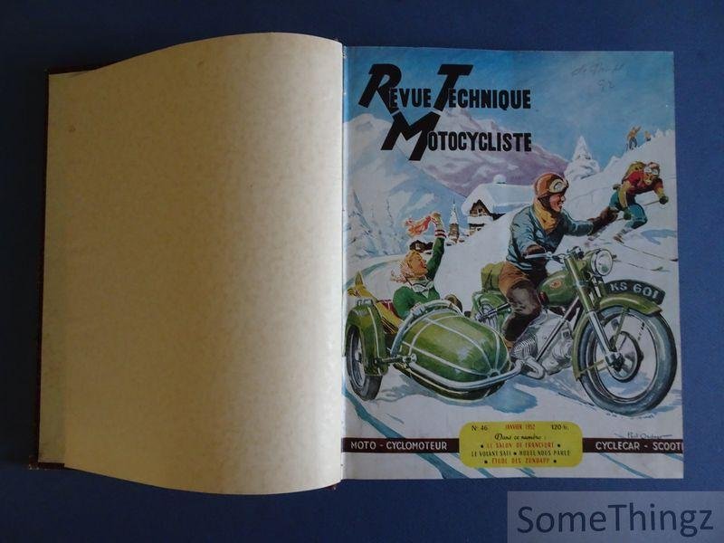 Jean Chatelain (directeur-général). - Revue Technique Motocycliste. Documentation technique - Information - Tourisme - Sport. Revue mensuelle illustrée. (12 numéros).
