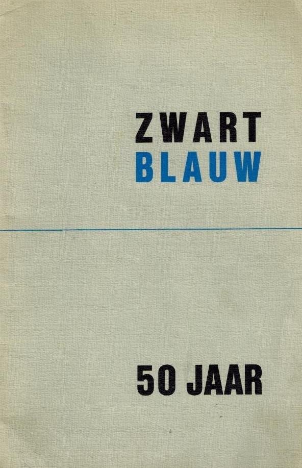  - H.V.V. Zwart-Blauw 50 jaar -1918-1968