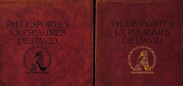 (RAEMAEKERS, Louis). DESPORTES, Ph. - LX Pseaumes de David. (Afwijkend exemplaar).