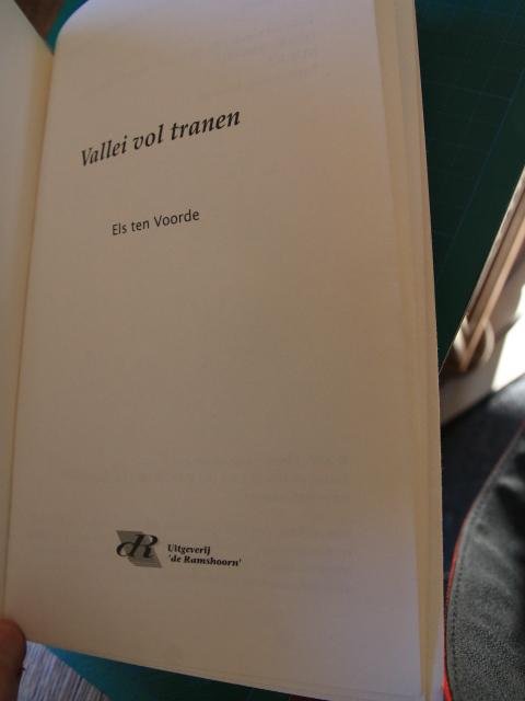 Voorde, Els ten - Vallei vol tranen