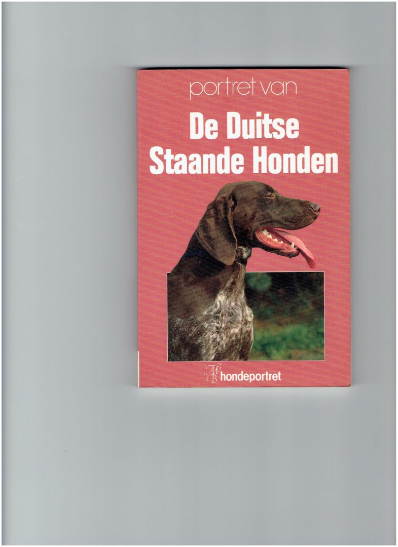 - - portret van de duitse staande honden ( hondeportret )