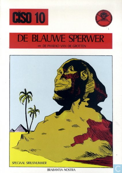 Mayeu, Max - De blauwe sperwer en de pharao van de grotten